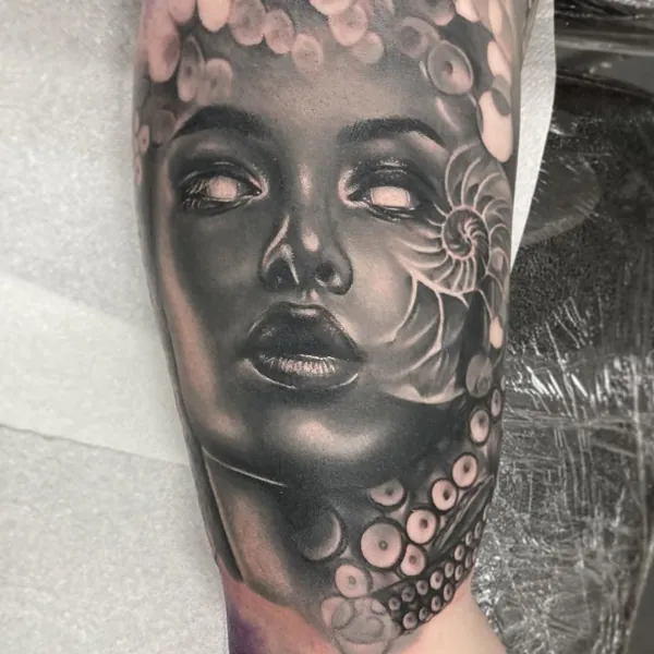 Black & grey